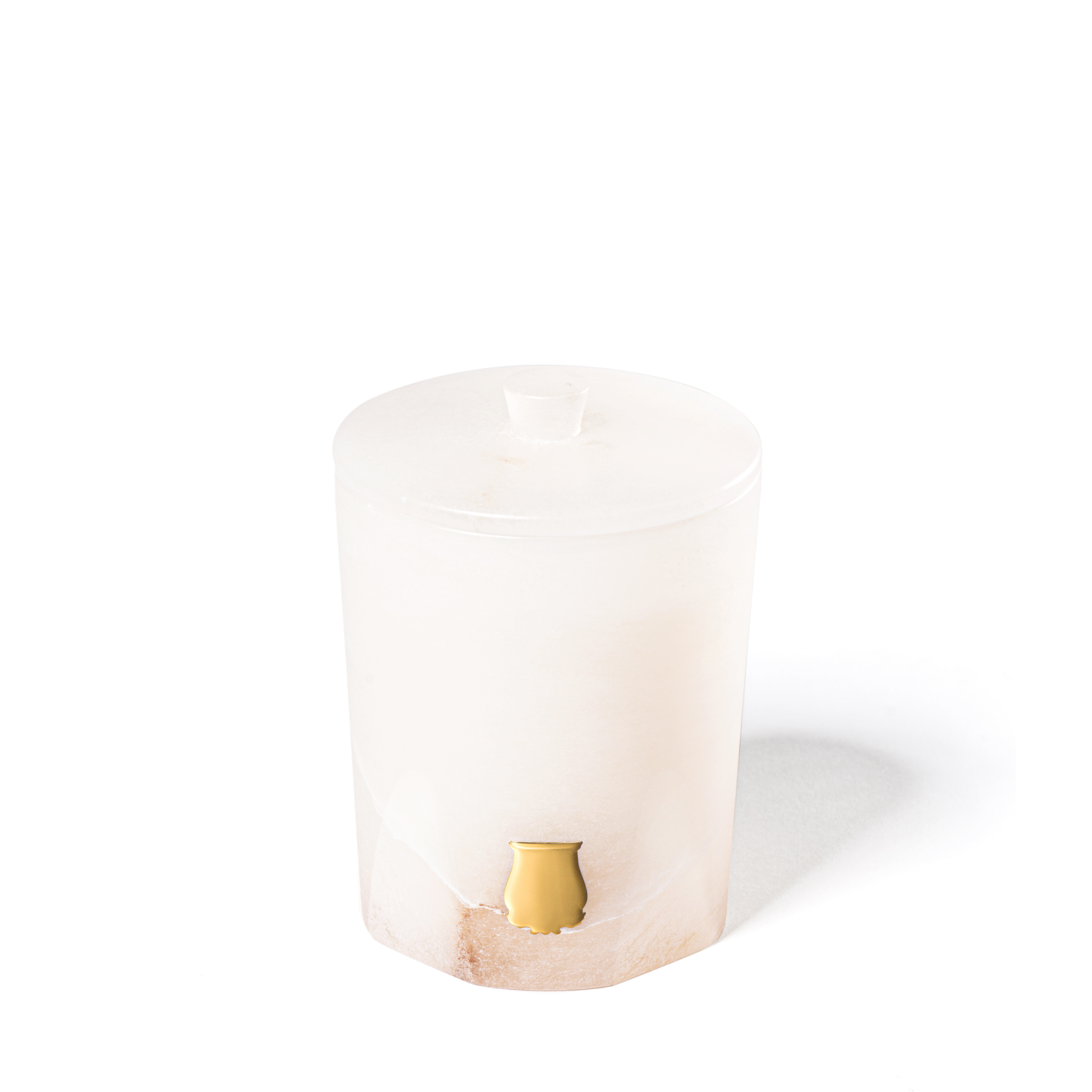 Hemera Alabaster Candle with Lid