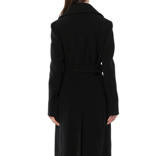 Coat And Belt in Black