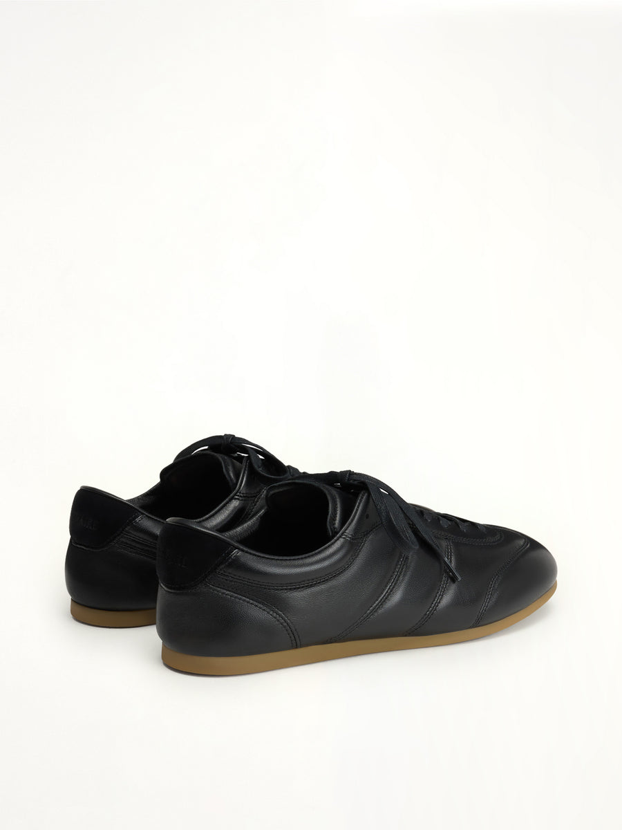 Soft Runner in Black Back View | LEMAIRE