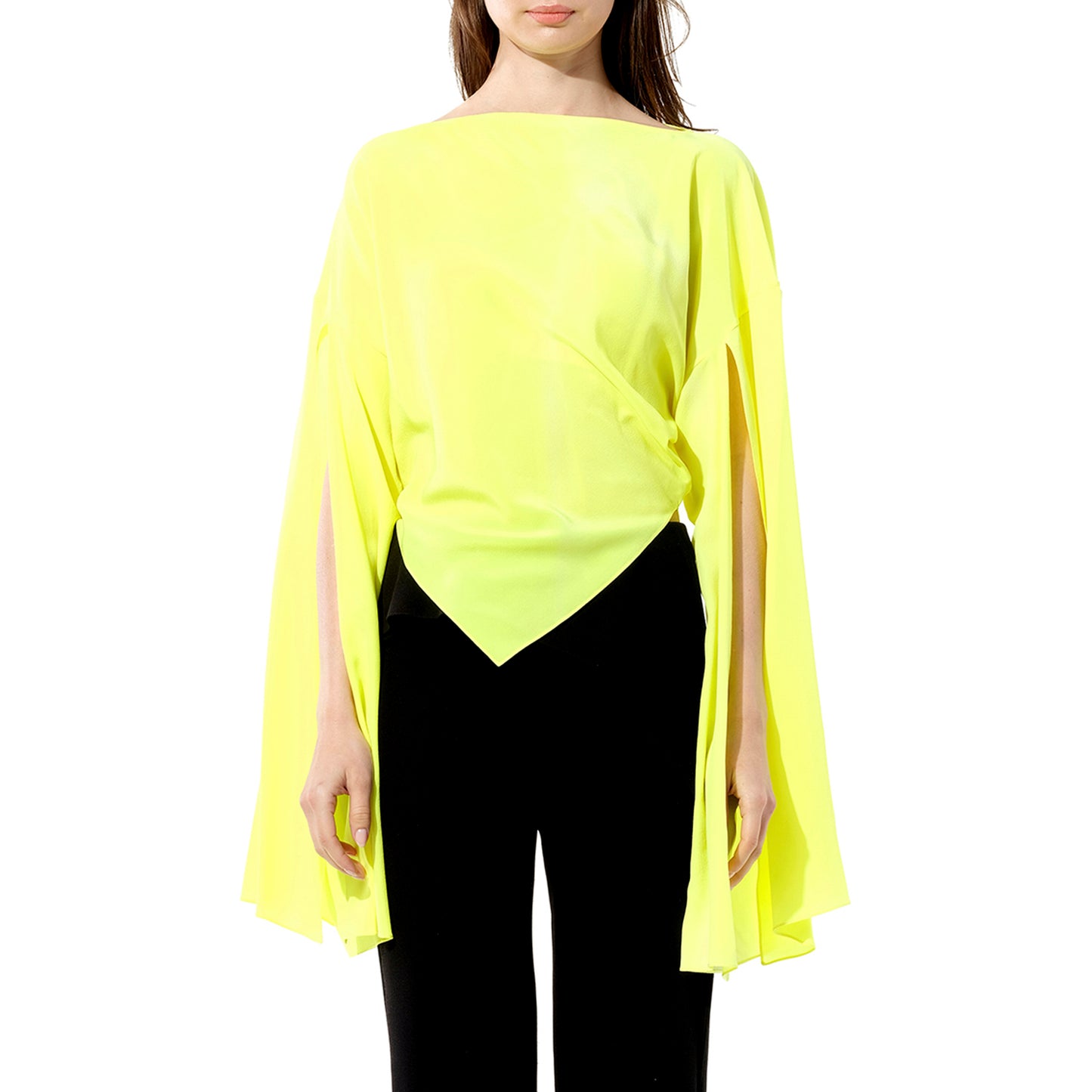 Crepe Top in Yellow