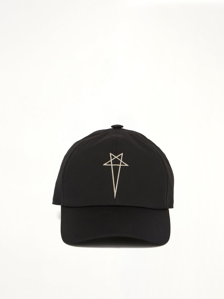 Pentagram Cap in Black/Pearl
