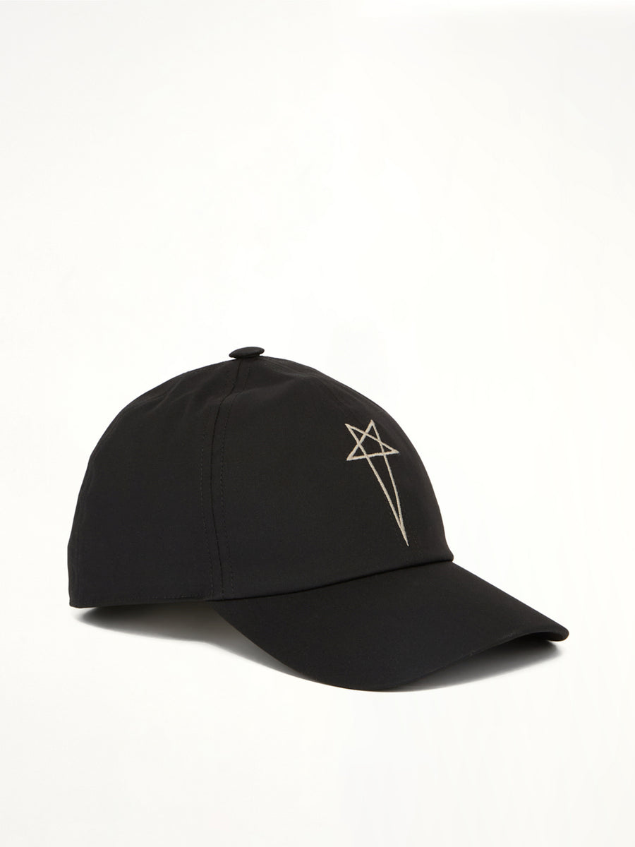 Pentagram Cap in Black/Pearl
