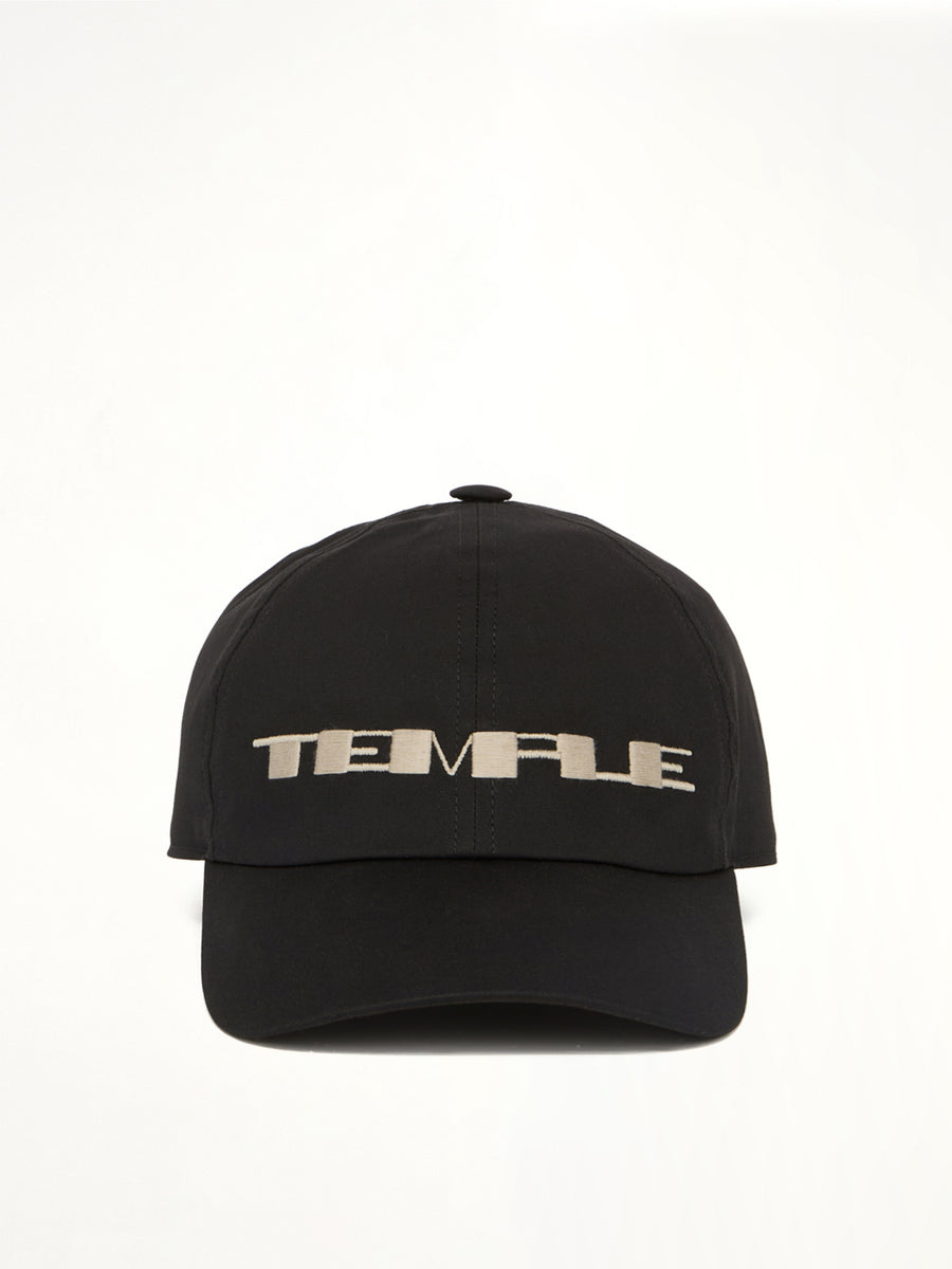 Temple Cap in Black/Pearl