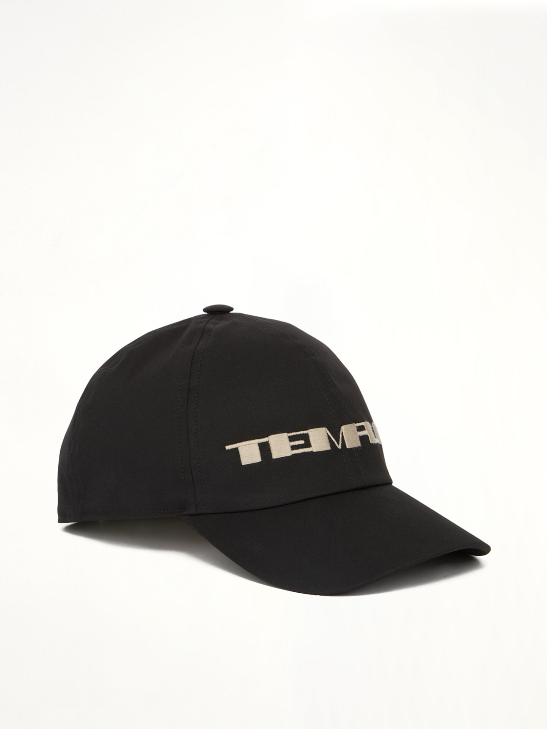 RICK OWENS DRKSHDW , Temple Cap in Black/Pearl Side View from MARAIS