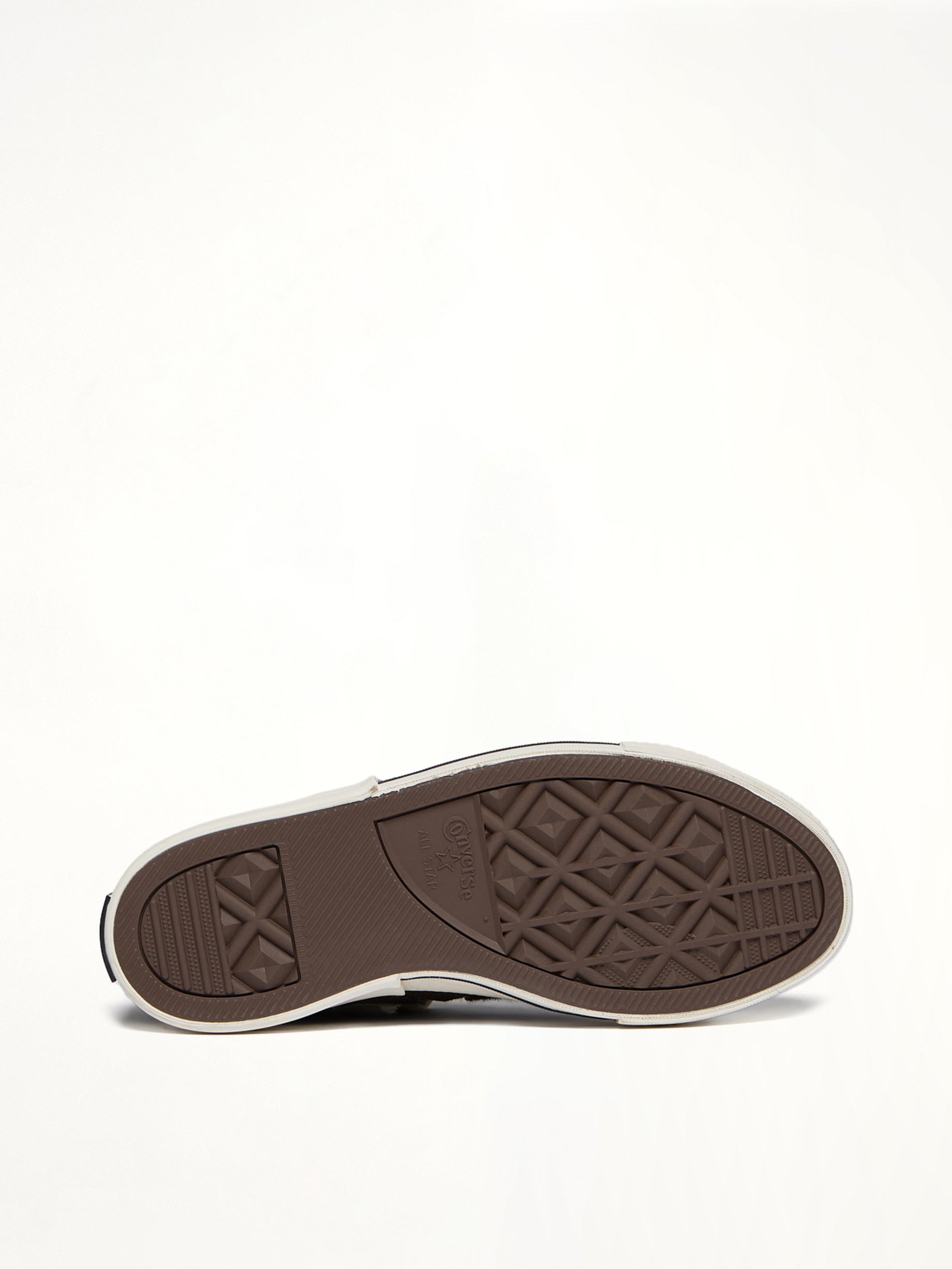 One Star Fur Sneaker A14796C in Dark Dust/Black Top View | RICK OWENS DRKSHDW