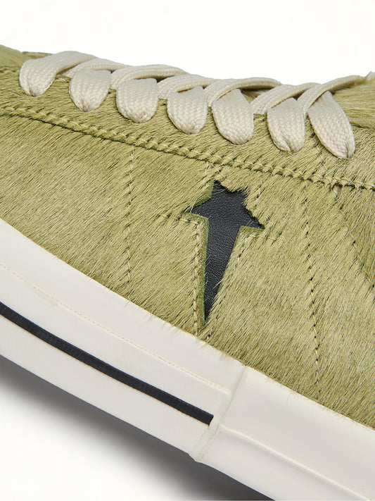 One Star Fur Sneaker A14797C in Acid/Black