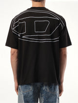 T-Boggy Oval D T-Shirt in Black