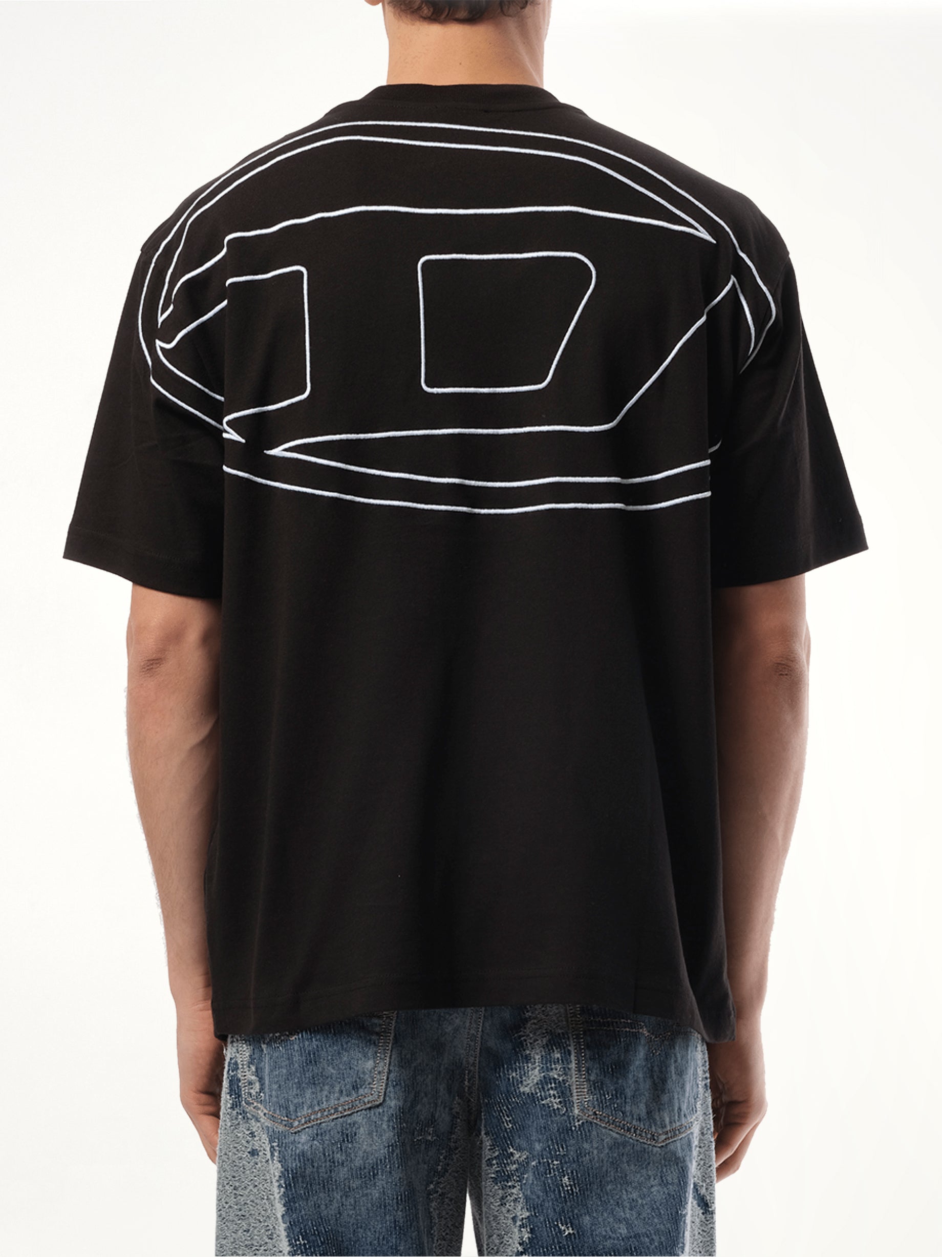 T-Boggy Oval D T-Shirt in Black