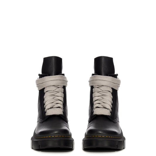 Rick Owens x Dr. Martens 1460 Jumbo Lace Boots in Black