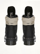 Rick Owens x Dr. Marten Quad Sole Steeltoe Boots in Black