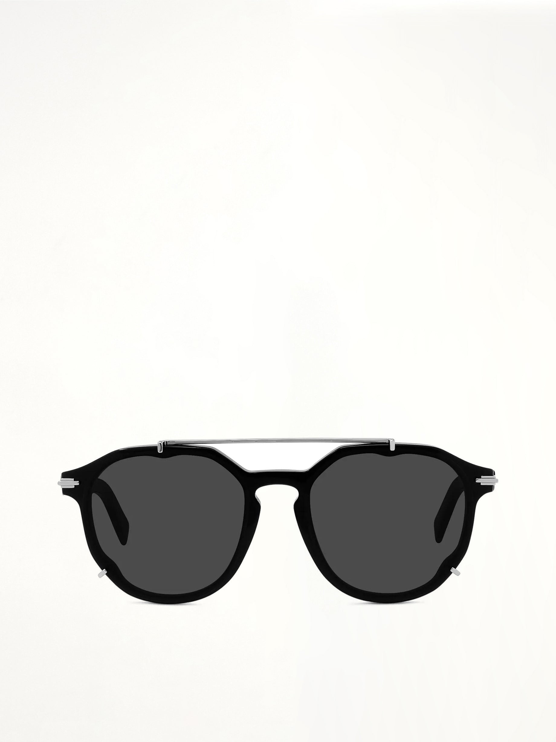 DiorBlacksuit RI 10A0 Pantos Sunglasses in Black