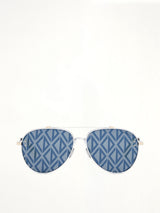 CD Diamond A1U F2B459 Pilot Sunglasses in Blue