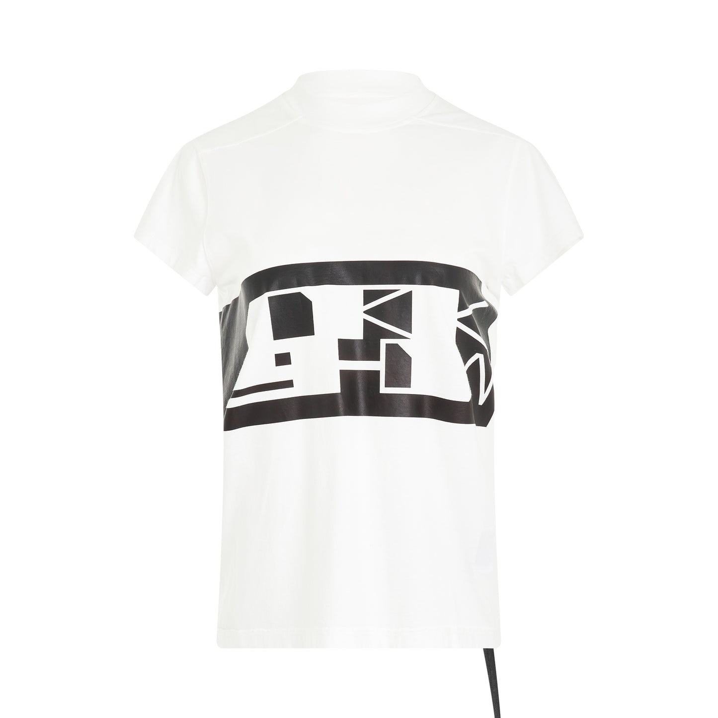 DRK Logo Small Level T-Shirt in Milk/Black