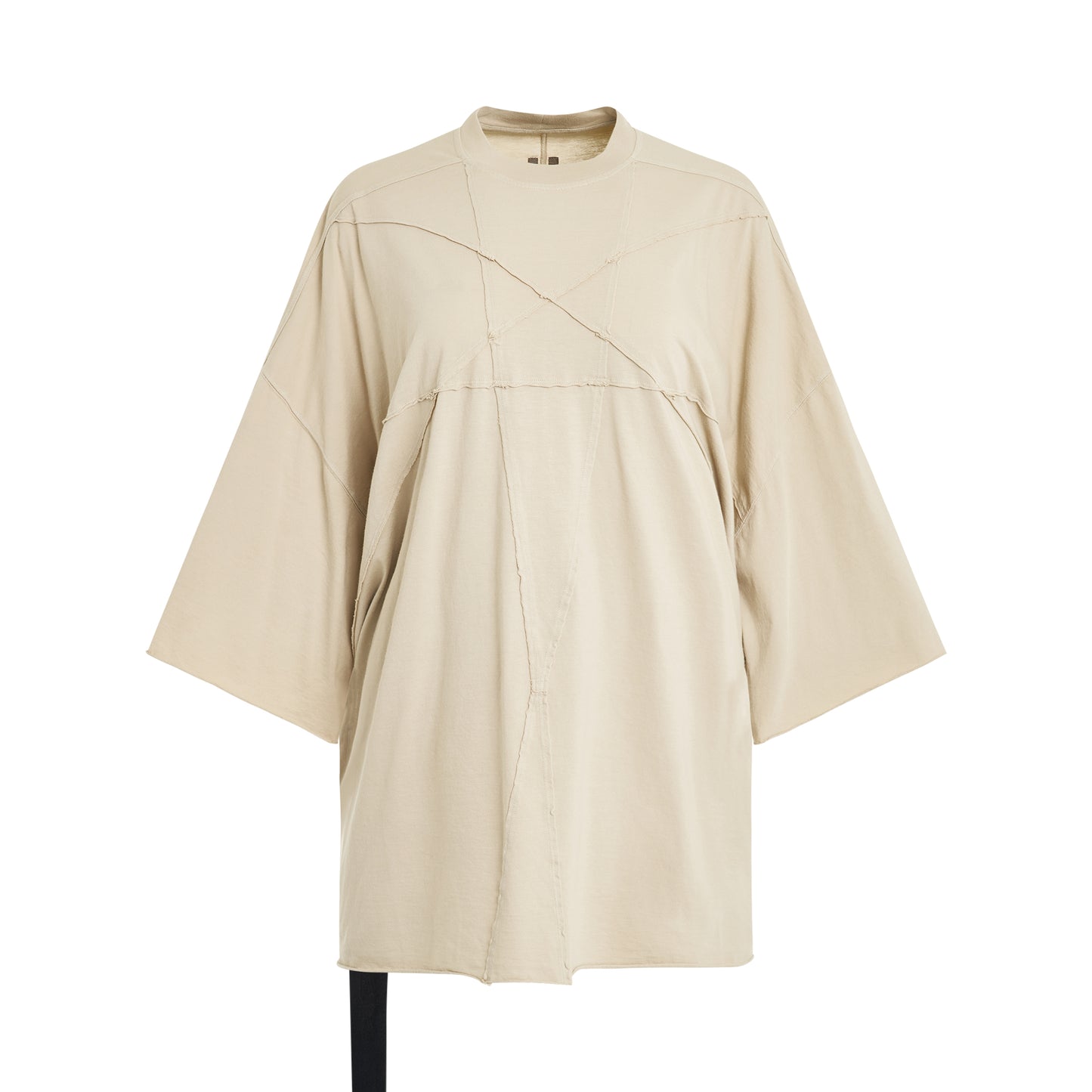 Jumbo Penta Seam Tommy T-Shirt in Pearl