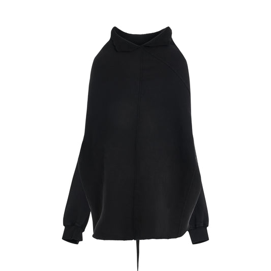 Women Shroud Sweatshirt in Black