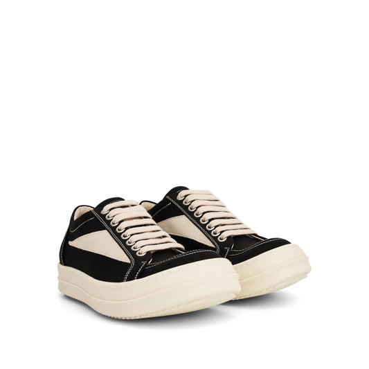 Women Cotton Barre Vintage Sneaker in Black/Milk