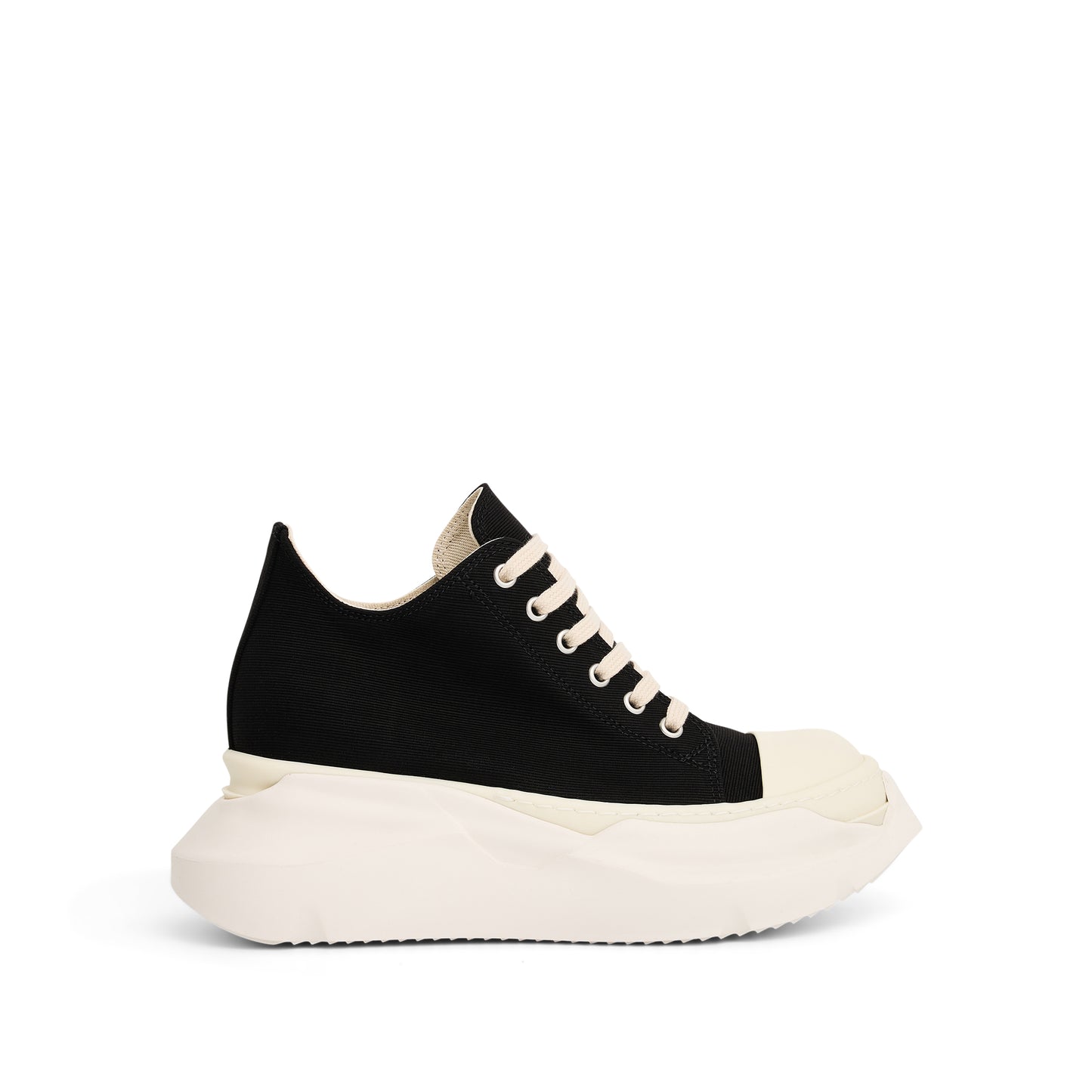 Abstract Low Top Sneaker in Black/Milk