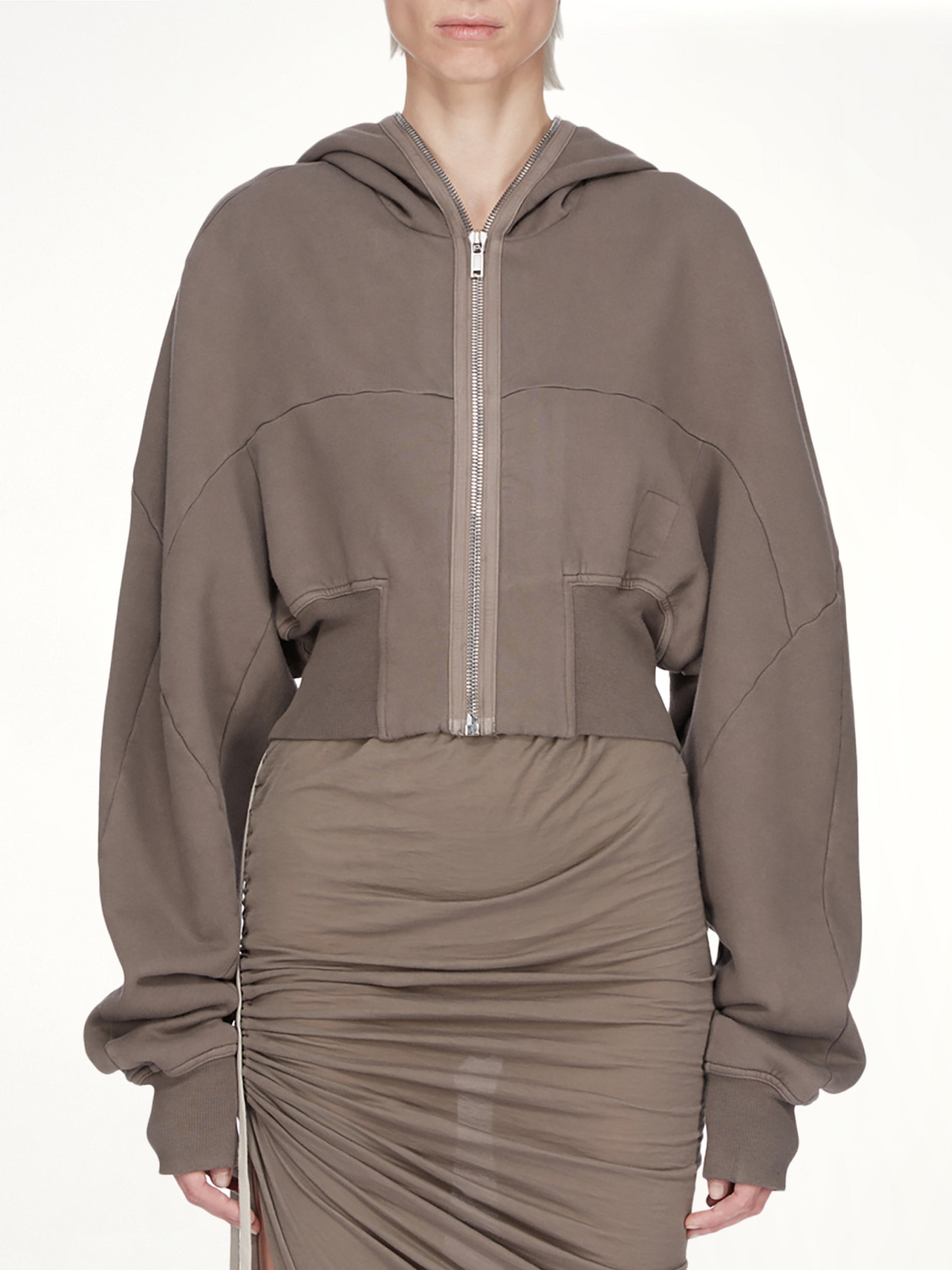 Collage Gimp Hoodie in Dust