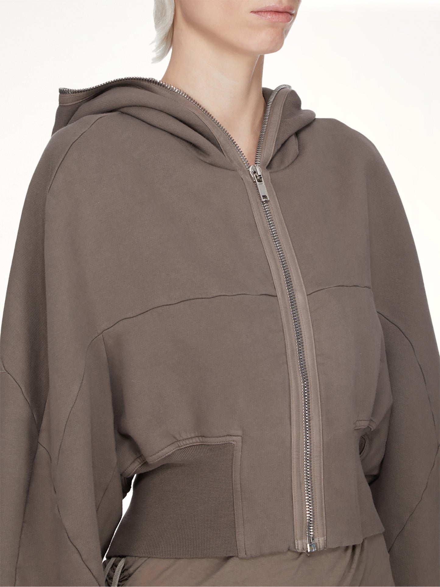 Collage Gimp Hoodie in Dust