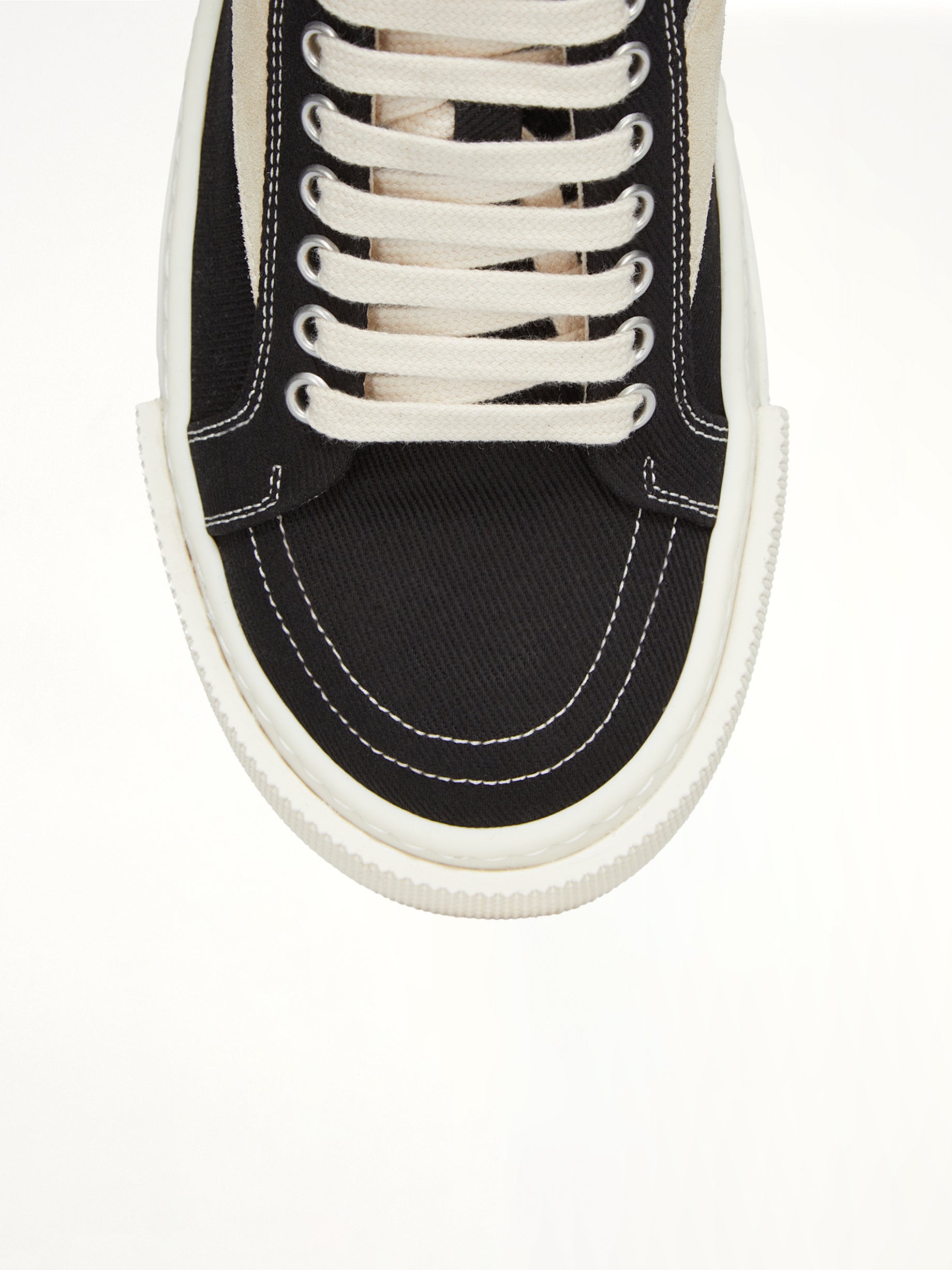 13oz Overdyed Denim Vintage Sneaks in Black