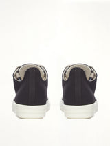 Jumbolace Low Sneaks in Black/Milk  | RICK OWENS DRKSHDW