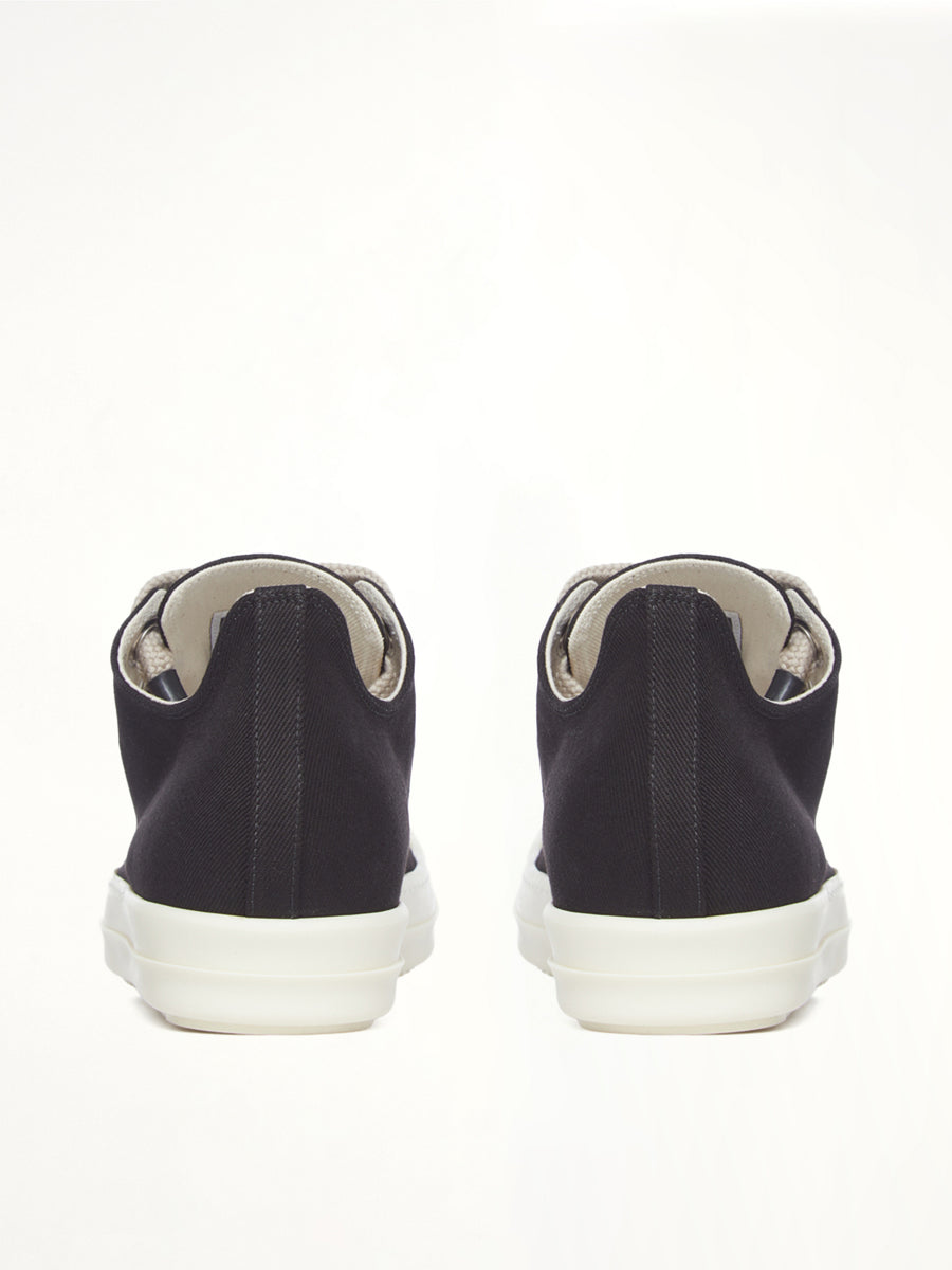 Jumbolace Low Sneaks in Black/Milk  | RICK OWENS DRKSHDW