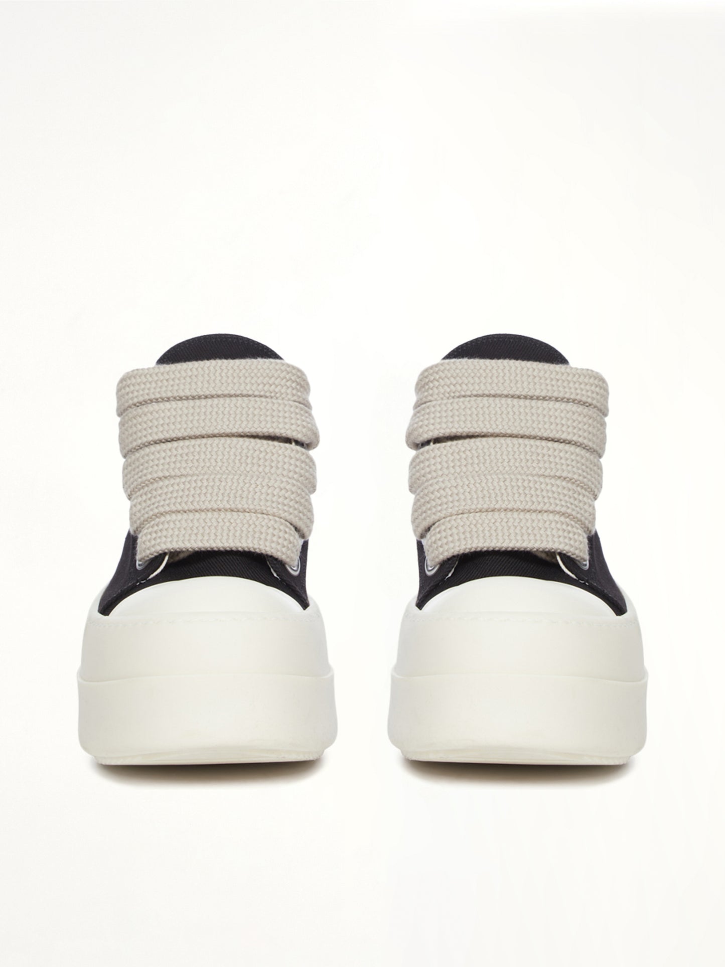 Mega Bumper Jumbolace Low Sneaks in Black/Milk