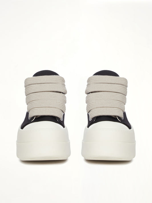 Mega Bumper Jumbolace Low Sneaks in Black/Milk