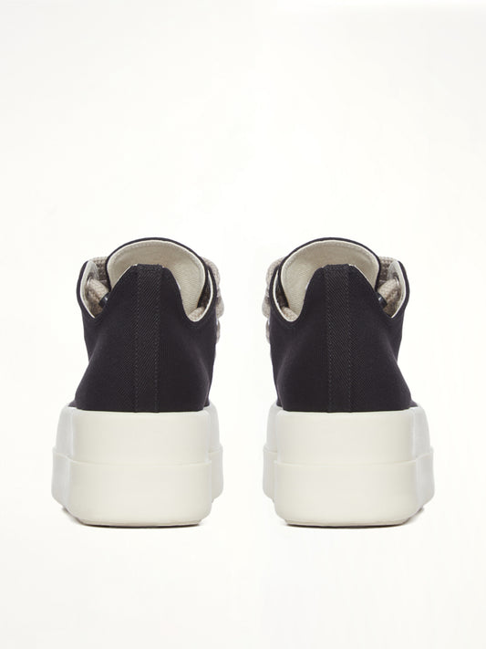 Mega Bumper Jumbolace Low Sneaks in Black/Milk