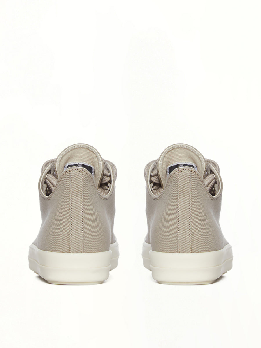 Jumbolace Low Sneaks in Dirty Pearl/Milk  | RICK OWENS DRKSHDW