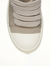 Jumbolace Low Sneaks in Dirty Pearl/Milk  | RICK OWENS DRKSHDW