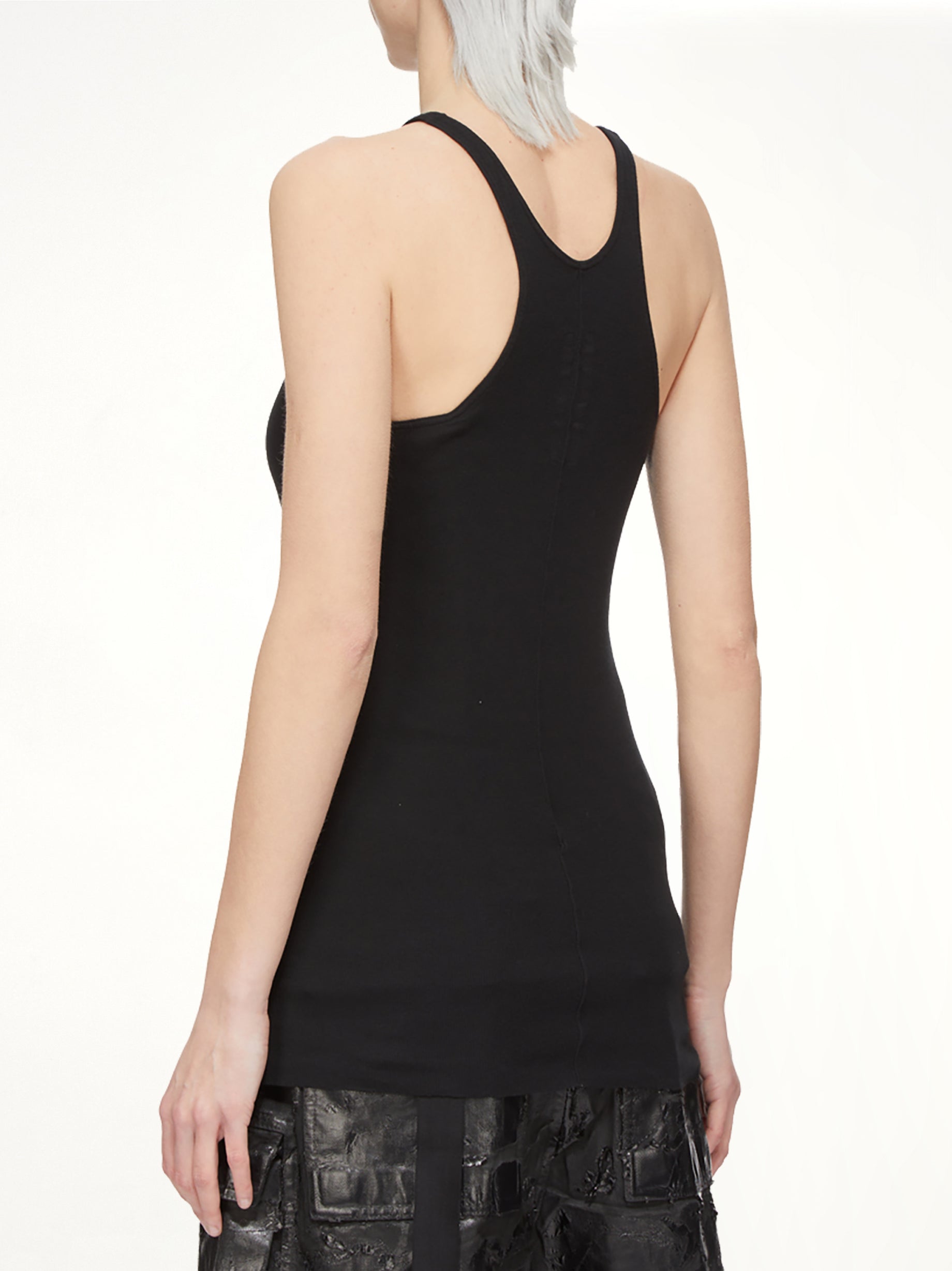 Racer Back Tank in Black