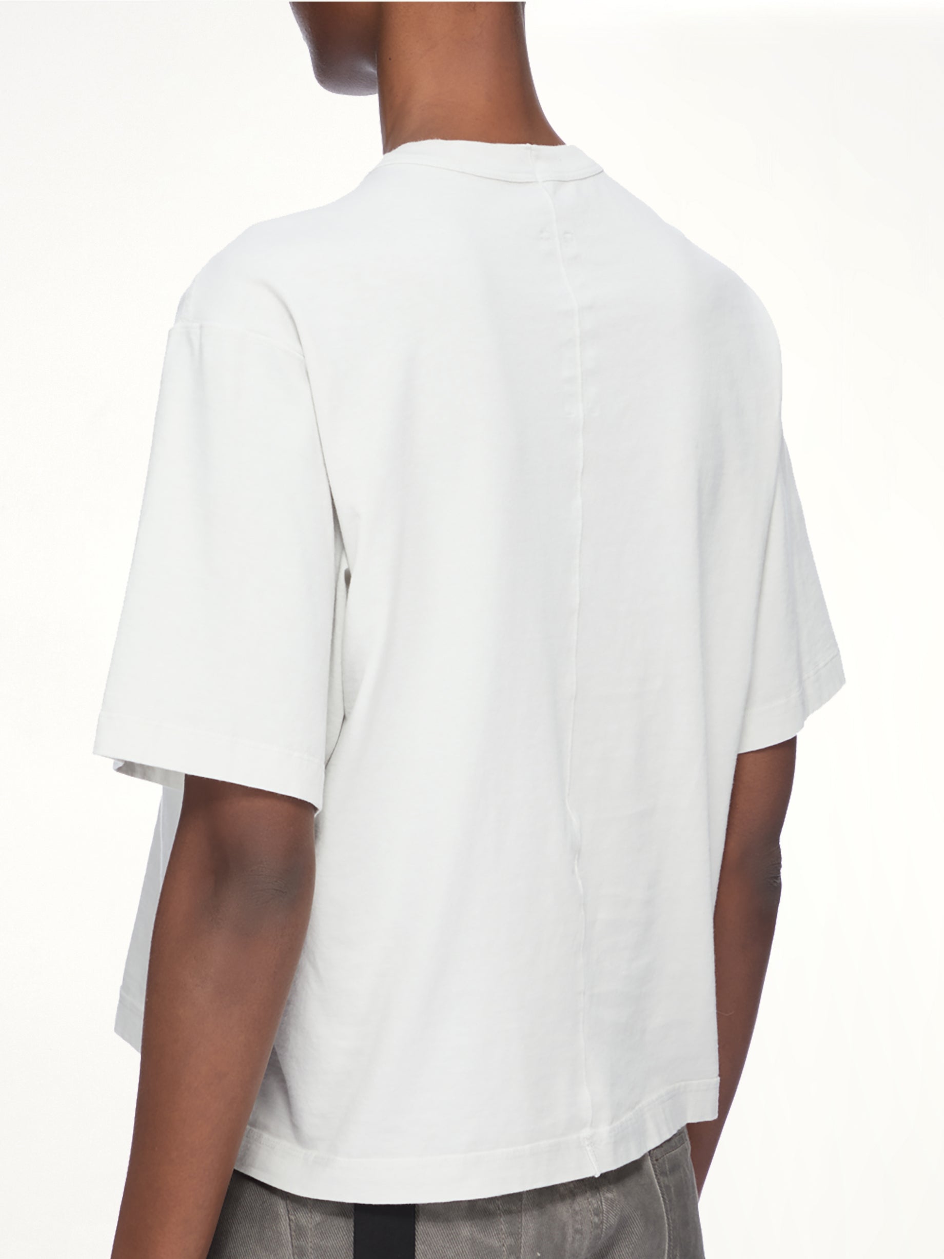 Basic SS T-Shirt in Milk Wash