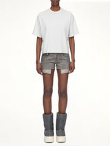 Basic SS T-Shirt in Milk Wash