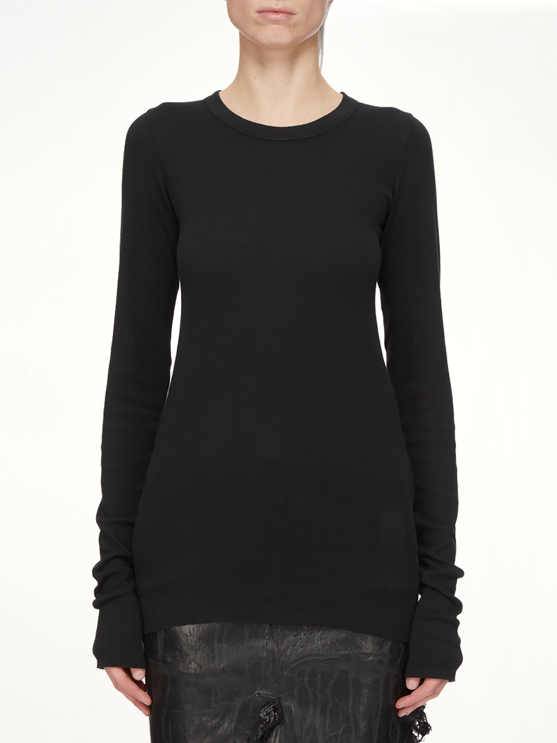 Basic LS T-Shirt in Black