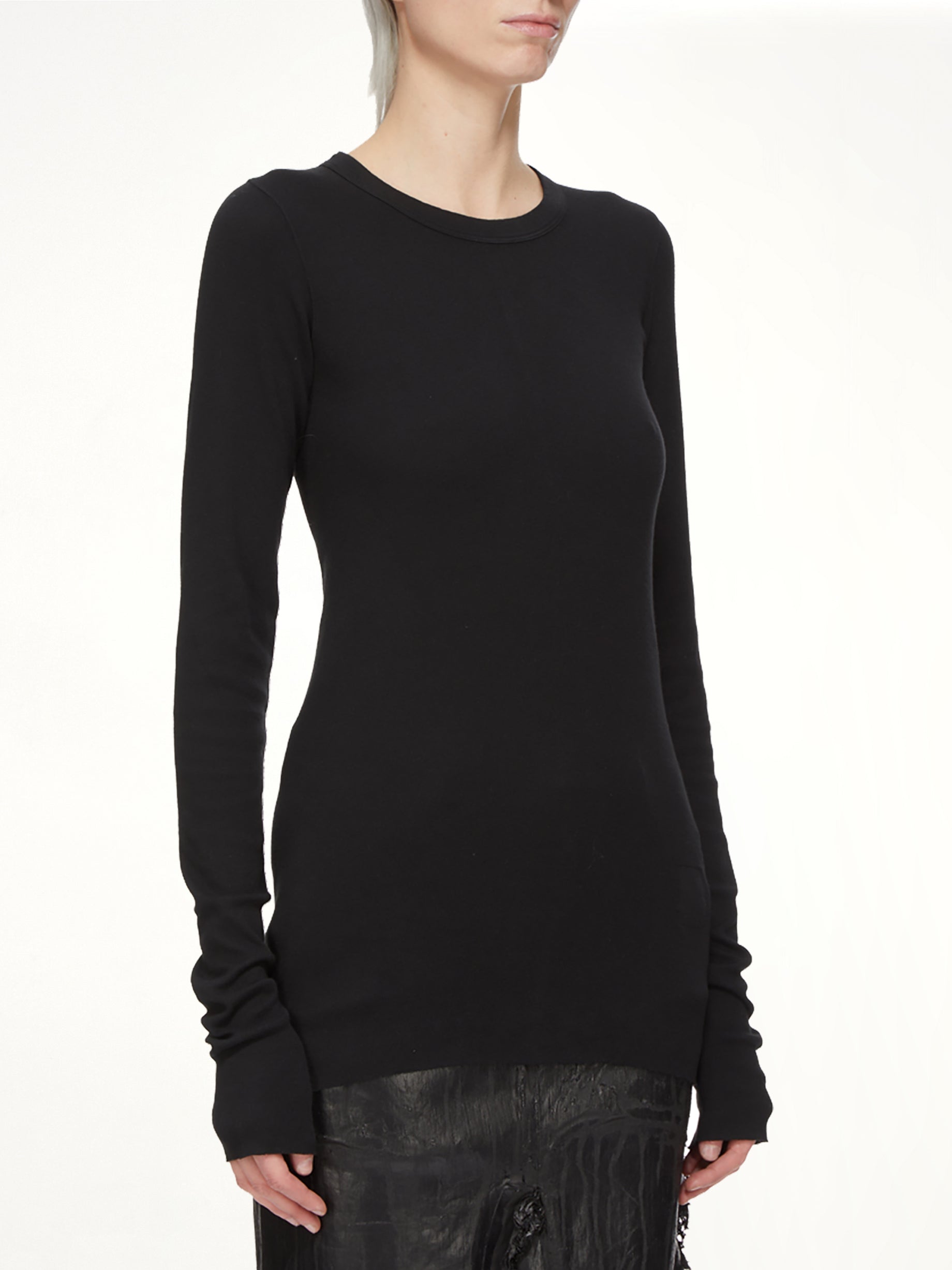 Basic LS T-Shirt in Black