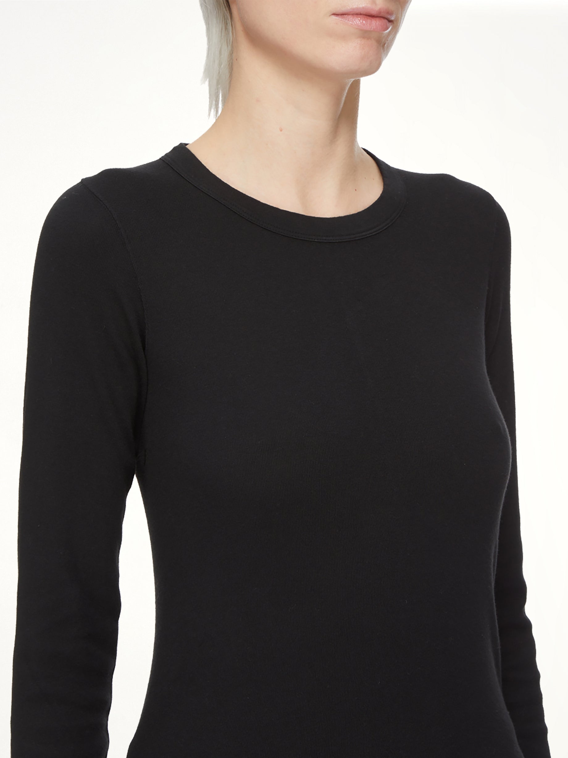 Basic LS T-Shirt in Black