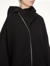 Furka Jersey Mountain Hun Hoodie in Black