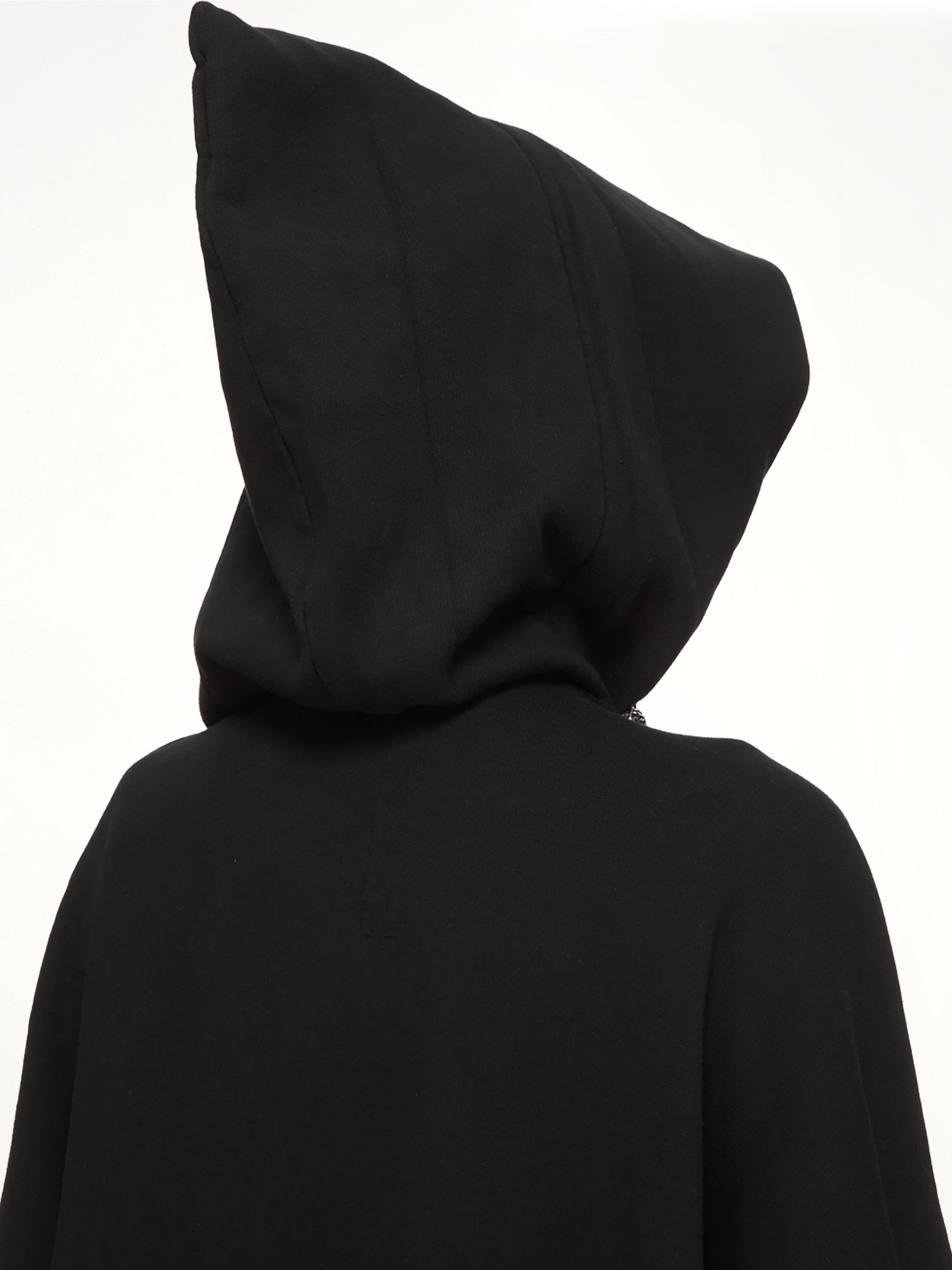 Furka Jersey Mountain Hun Hoodie in Black