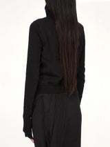 Furka Jersey Mountain Sweatshirt in Black