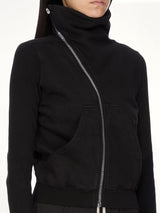 Furka Jersey Mountain Sweatshirt in Black
