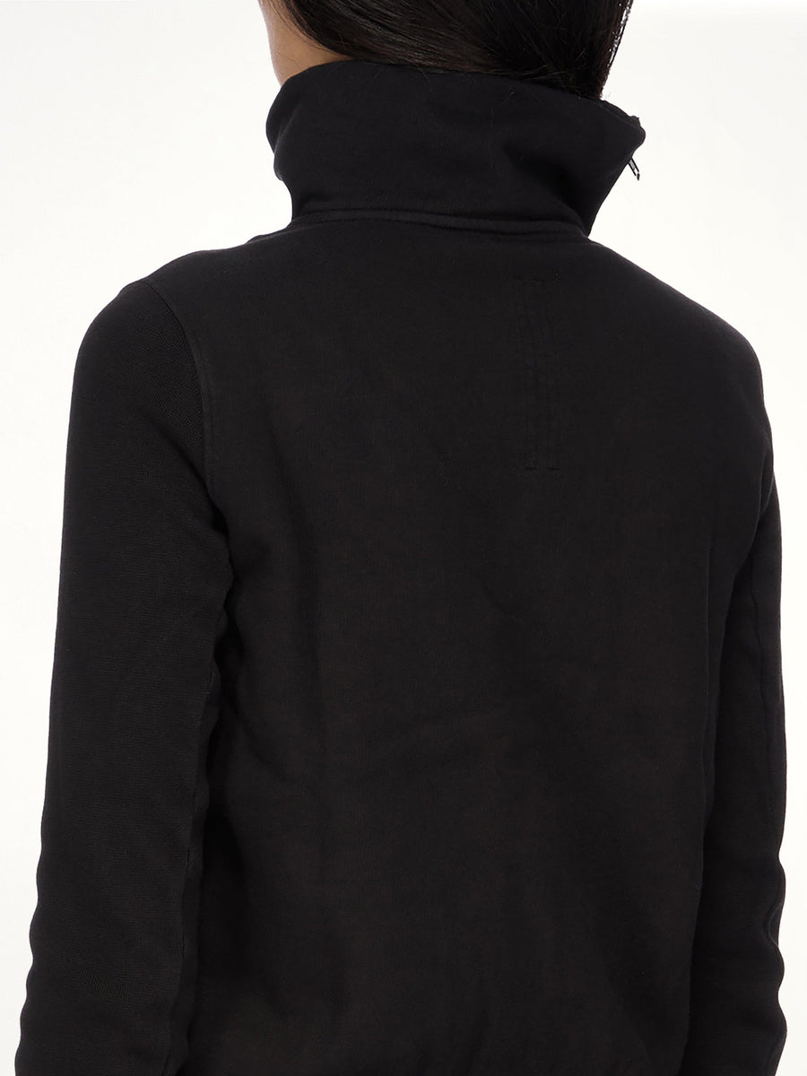 Furka Jersey Mountain Sweatshirt in Black