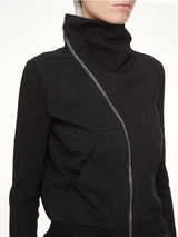 Compact Jersey Mountain Sweatshirt in Black