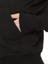 Compact Jersey Mountain Sweatshirt in Black