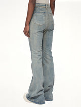 Stretch Denim Bolan Bootcut in Mieral Indigo