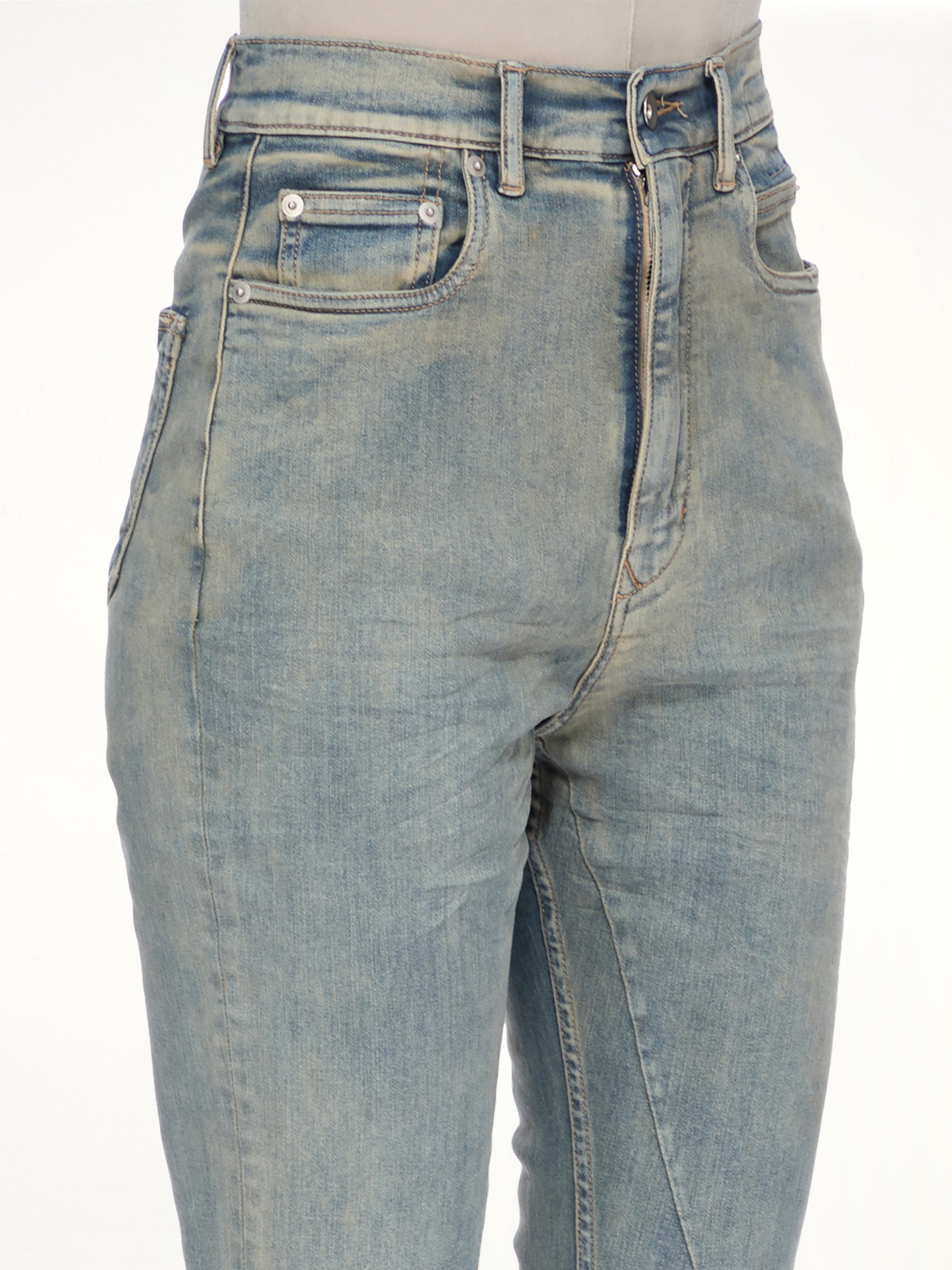 Stretch Denim Bolan Bootcut in Mieral Indigo