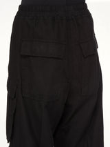 Flannel Double Cargo Jumbo Belas in Black