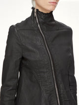 Stretch Denim Naska Gary Jacket in Black Wax