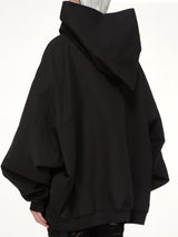 Mountain Hun Hooded Jacket in Black