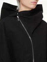 Mountain Hun Hooded Jacket in Black